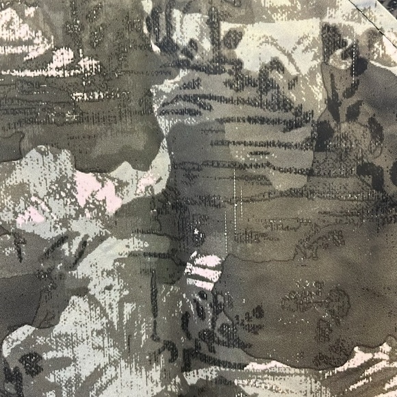 MEMBERS ONLY Satin Camo Pink & Army Green Bomber Jacket- - Picture 10 of 10